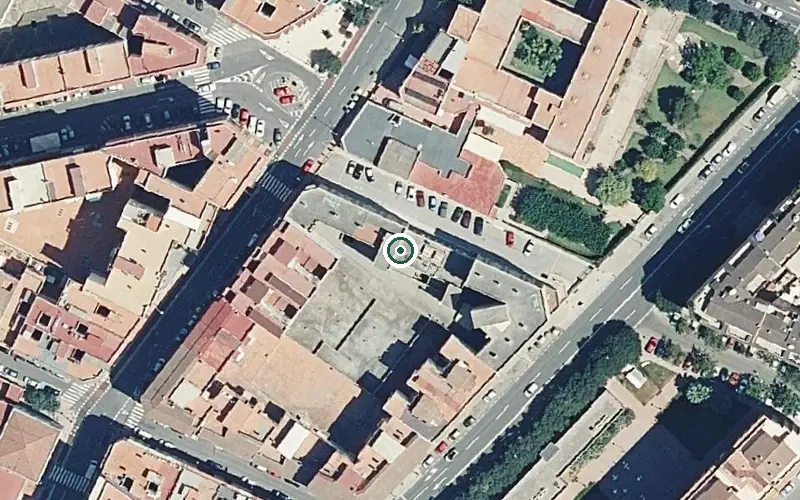Vista aérea de la ubicación de Hotel Residencial Castellón