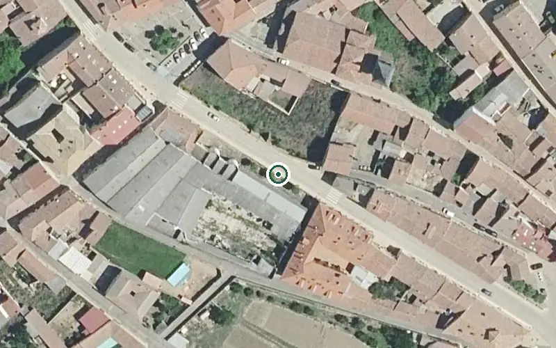Vista aérea de la ubicación de Residencia de Personas Mayores Virgen de Gracia
