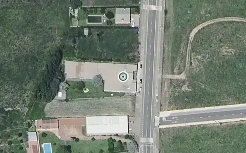 Vista aérea de la ubicación de Centro Residencial los Rosales