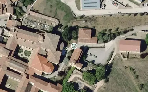 Vista aérea de la ubicación de Residencia de Personas Mayores San Salvador