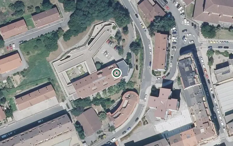 Vista aérea de la ubicación de Residencia ARANGOITI Egoitza