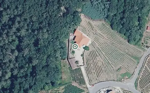 Vista aérea de la ubicación de Vivenda Comunitaria Rectoral Rebollo