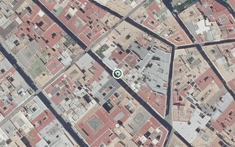 Vista aérea de la ubicación de Vivienda Tutelada para Personas Mayores