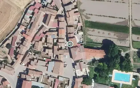 Vista aérea de la ubicación de Residencia Santa Bárbara