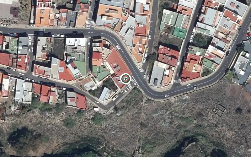 Vista aérea de la ubicación de Centro de Día Nuestra Señora de las Nieves
