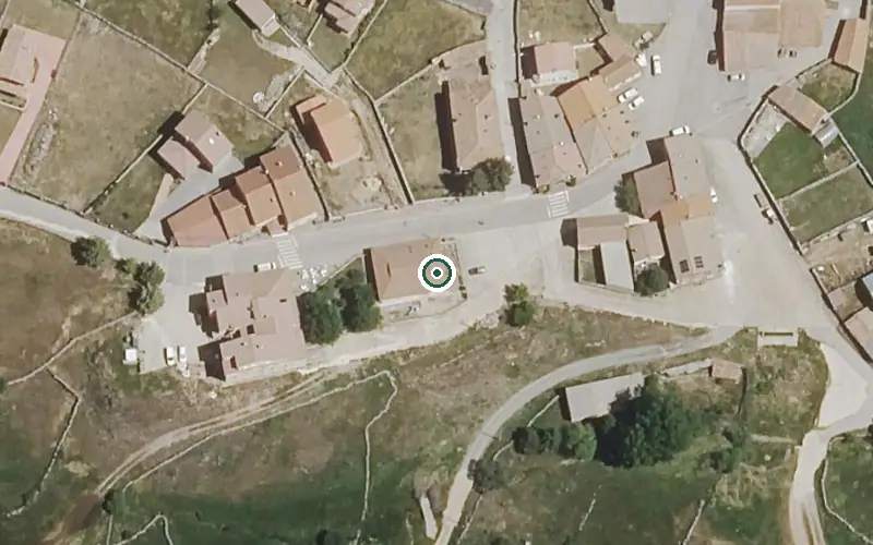 Vista aérea de la ubicación de Vivienda Municipal de Mayores