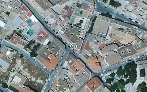 Vista aérea de la ubicación de Vivienda Municipal de Mayores