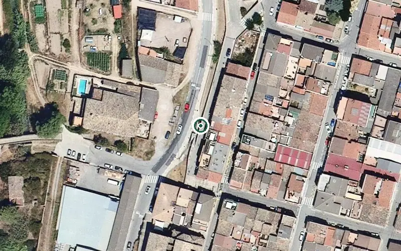 Vista aérea de la ubicación de Casal municipal d'atenció a la gent gran