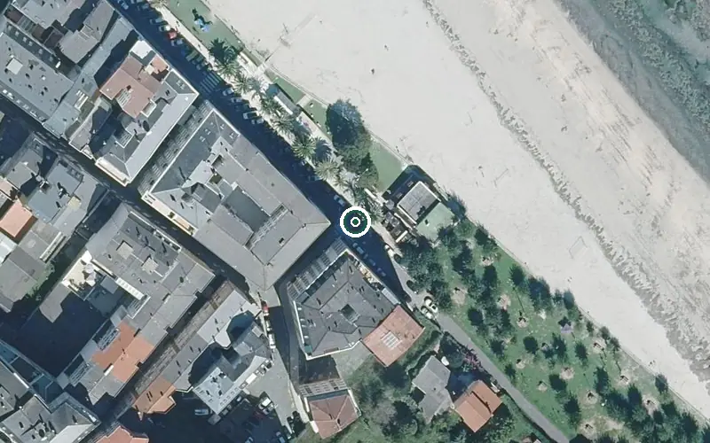 Vista aérea de la ubicación de Centro de Día Caam-cuidaamor