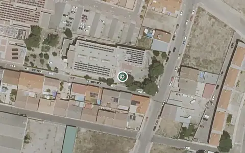 Vista aérea de la ubicación de Residencia de Mayores Quijote y Sancho
