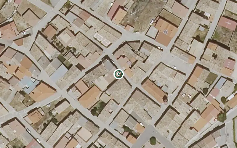 Vista aérea de la ubicación de Vivienda de Mayores