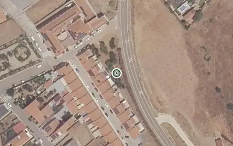 Vista aérea de la ubicación de Residencia de Mayores de la Zarza