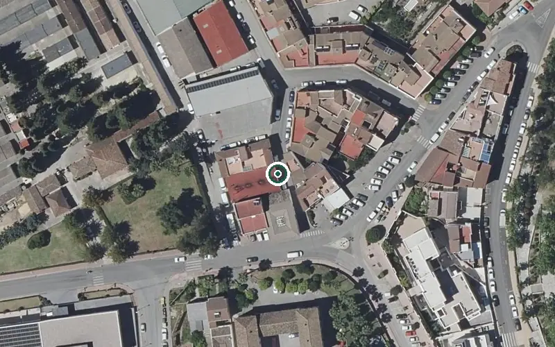 Vista aérea de la ubicación de Centro Residencial para Personas Mayores Ntra. Sra. de los Remedios