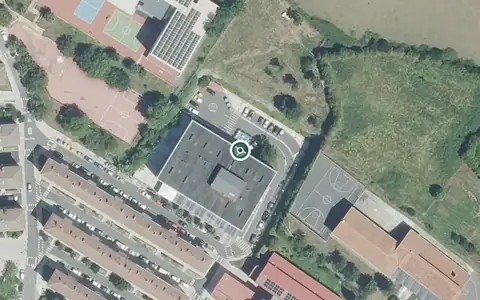 Vista aérea de la ubicación de Residencia Otxartaga Egoitza