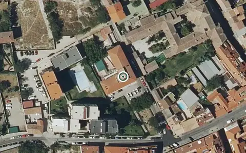 Vista aérea de la ubicación de Residencia Pablo Neruda