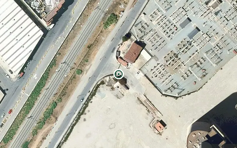 Vista aérea de la ubicación de Servei de centre de dia de la Residència Matacàs