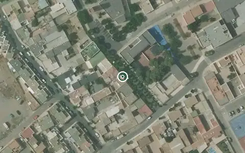 Vista aérea de la ubicación de Centro de Día para Mayores Diactivo