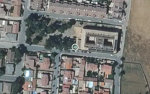 Vista aérea de la ubicación de Residencia de Mayores el Pinar
