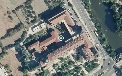 Vista aérea de la ubicación de Residencia Amavir Oblatas