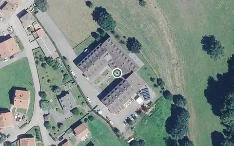 Vista aérea de la ubicación de Virgen del Pilar