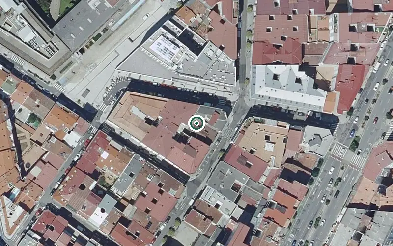 Vista aérea de la ubicación de Centro de Día para Maiores O Seu Lado