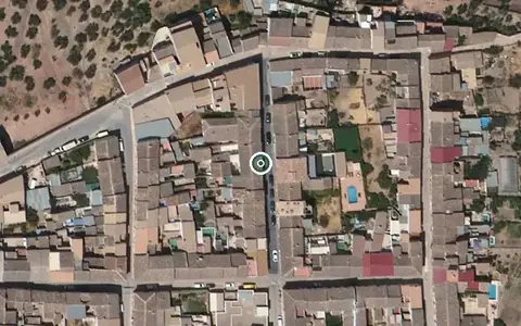 Vista aérea de la ubicación de Centro de Día para Mayores de Cabra Santo Cristo