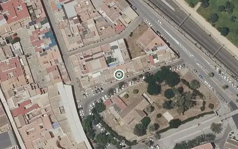 Vista aérea de la ubicación de Centro Residencial para Personas Mayores Huerta Palacios