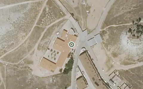 Vista aérea de la ubicación de Residencia de Mayores Municipal Huerta de Valdecarabanos