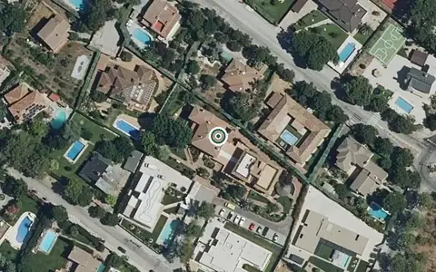Vista aérea de la ubicación de Residencia Ntra. Sra. de la Antigua (Villaviciosa de Odón)