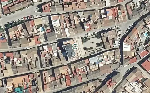 Vista aérea de la ubicación de Centro Residencial para Personas Mayores Municipal de Gerena