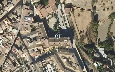 Vista aérea de la ubicación de Centro Residencial para Personas Mayores de Priego de Córdoba