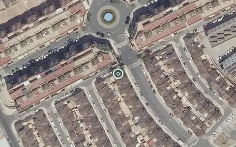 Vista aérea de la ubicación de Centro de Día para Mayores Guadaira