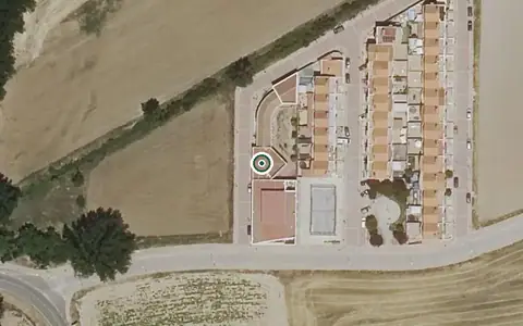 Vista aérea de la ubicación de Vivienda Municipal de Mayores de Mariana
