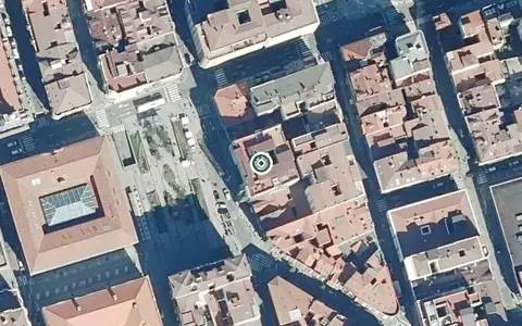 Vista aérea de la ubicación de Residencia Dalia