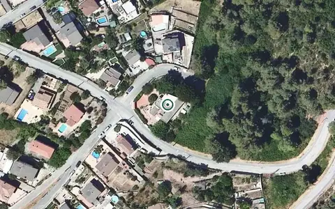 Vista aérea de la ubicación de Residència d'avis Mercè