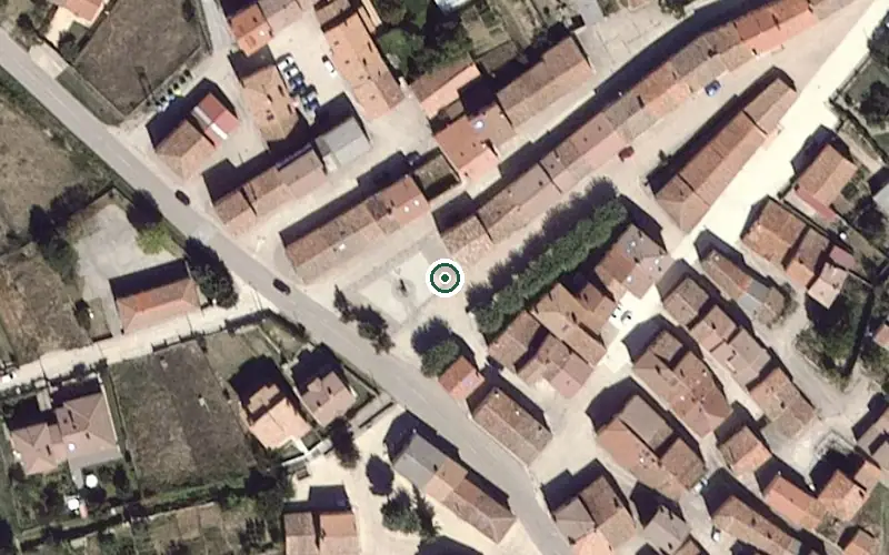 Vista aérea de la ubicación de Residencia para Personas Mayores la Fuente