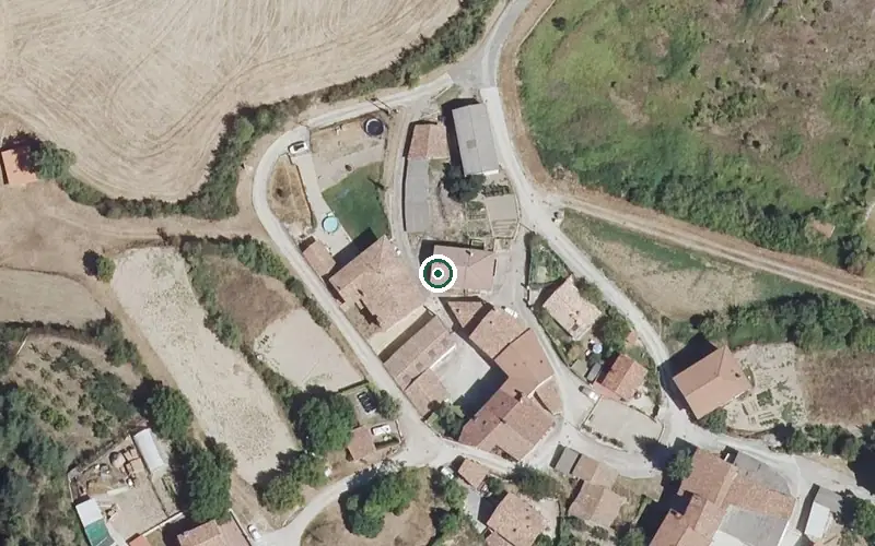 Vista aérea de la ubicación de Residencia Ribera Alta