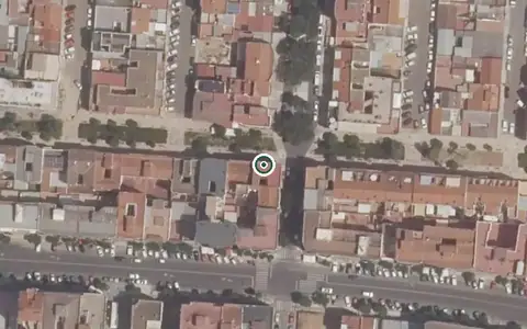 Vista aérea de la ubicación de Centro de Día Barriada de Llera