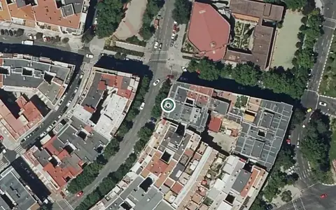 Vista aérea de la ubicación de Centro de Día Clara del Rey