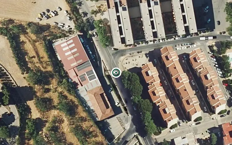 Vista aérea de la ubicación de Residencia de Mayores la Vega