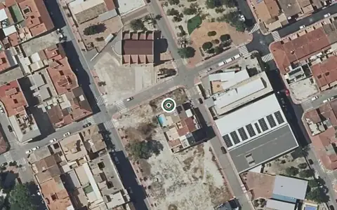 Vista aérea de la ubicación de Residencia Escuelas Blancas