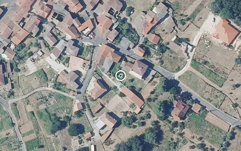 Vista aérea de la ubicación de Centro de Día Xardin da Rabeda