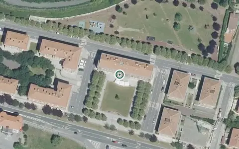 Vista aérea de la ubicación de Residencia Larrabarrena Egoitza