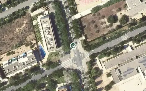 Vista aérea de la ubicación de Centre sociosanitari i residència Colisée Salou