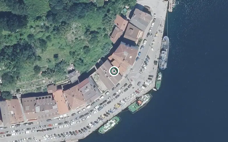 Vista aérea de la ubicación de Residencia Municipal Pasaia Egoitza