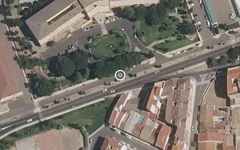 Vista aérea de la ubicación de Centro Residencial Mixto de Mayores Santa Teresa de Jornet