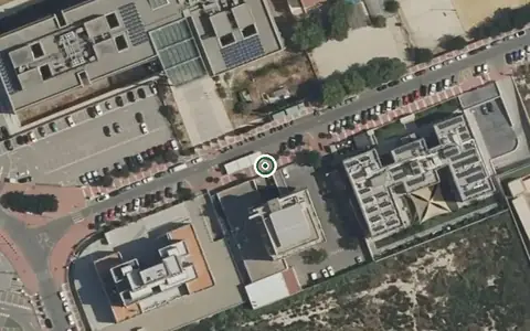 Vista aérea de la ubicación de Residencia Virgen del Carmen