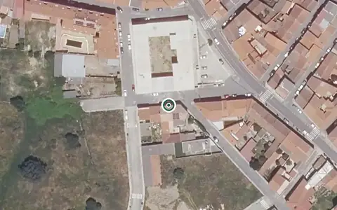Vista aérea de la ubicación de Residencia de Mayores de Malpartida de Plasencia