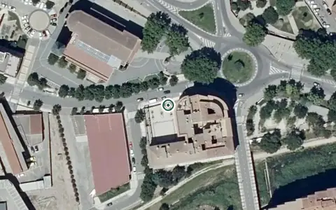 Vista aérea de la ubicación de Centro de Respiro para Enfermos de Alzheimer y Otras Demencias