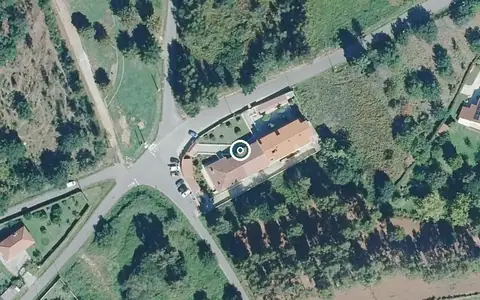 Vista aérea de la ubicación de Residencia de Mayores Aluarada